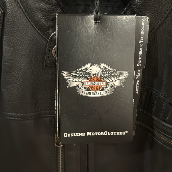 NWT Limited Edition Harley Davidson Leather Jacket unisex - Picture 4 of 8